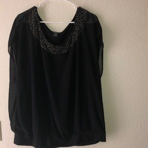 Torrid Beaded Blouse